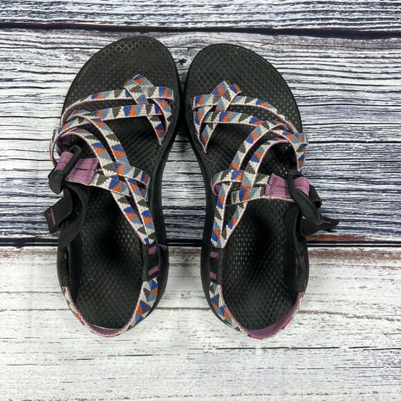 Chaco Zx/2 Camper Purple Strappy Sandals Shoes, Women size 5 - Picture 5 of 8